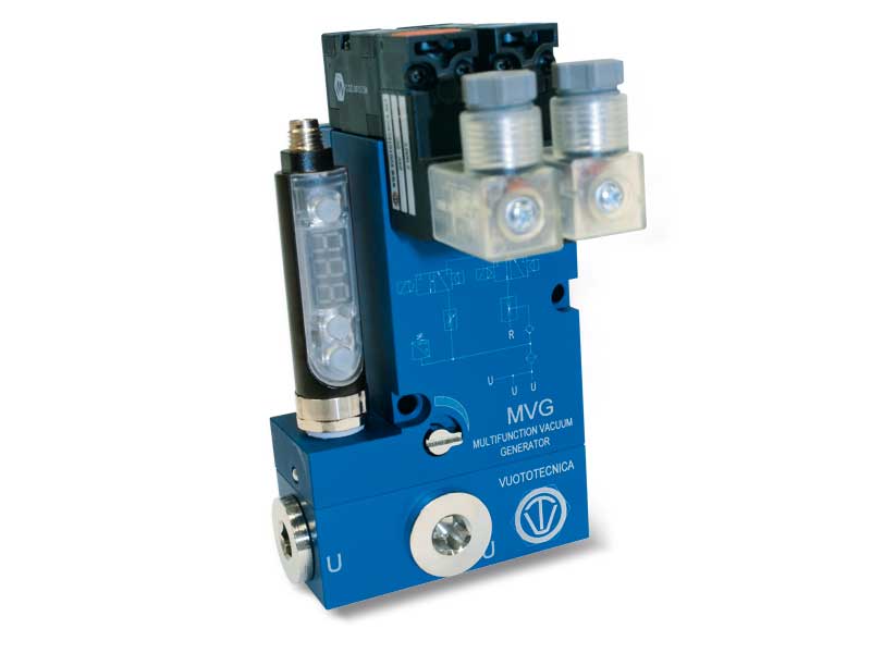 Generadores de vacío multietapa y multifunción MVG 10 y MVG 14
